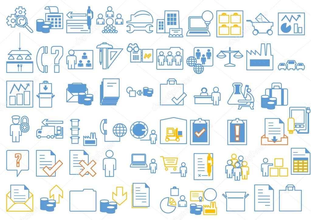 Modern icons set of corporate management and business leader training. Premium quality outline symbol collection pack. Stroke vector logo concept,web graphics. vector illustration