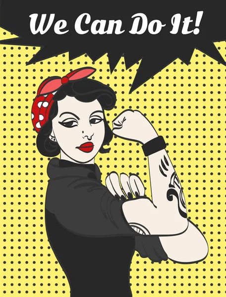 alt kültür punk Gotik kadın vektör imza ile yapabiliriz