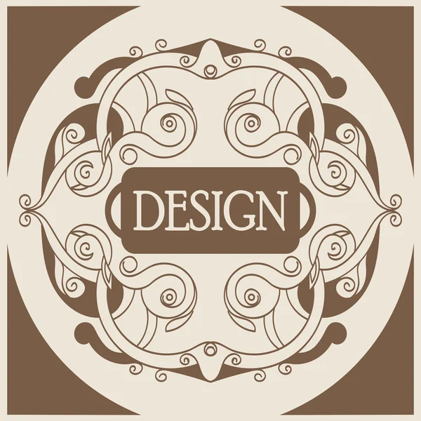 Elegante Label met Frames. Authentieke Retro Vector labels Design. Minimalistische Vine fles Badges. — Stockvector