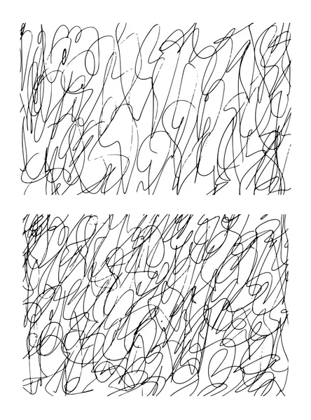 Σκίτσο διάνυσμα grunge γραμμές, πλαίσια για διακόσμηση. EPS 10 — Διανυσματικό Αρχείο