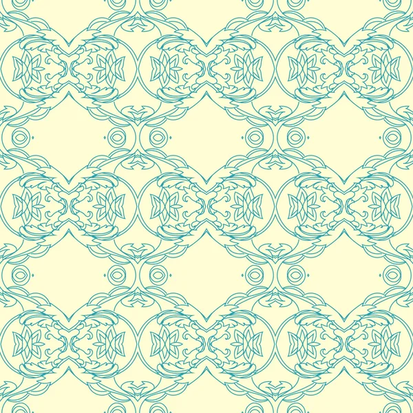 Vector Damast nahtlosen Muster Hintergrund. Elegante Luxus-Textur für Tapeten, Hintergründe und Seitenfüllungen — Stockvektor