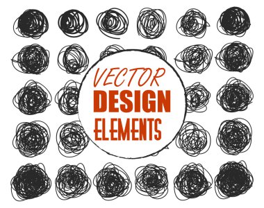 Grunge noktalar için iki kat imza ile tasarım vektör. İzole eps 10
