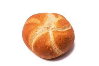 Beyaz arkaplanda bir şekerlemenin izole edilmiş görüntüsü