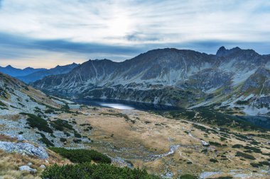 Polonya Lisesi 'nde sonbahar sabahı manzaraları