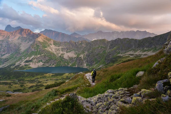 Paisajes Matutinos Otoño Los Altos Tatras Polacos —  Fotos de Stock