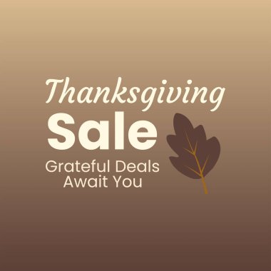 Şükran Günü indirimi bizi bekliyor.