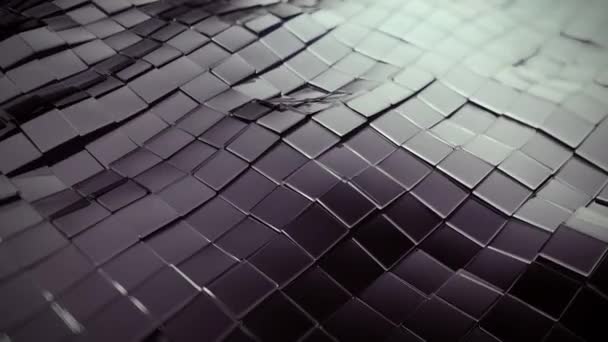 正方形平面移動の壁 — ストック動画