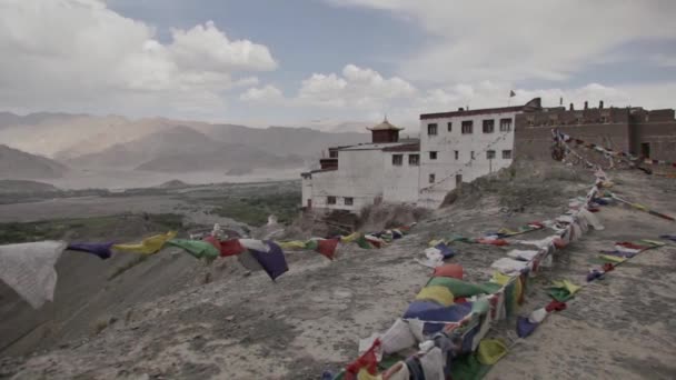A Himalája kolostor — Stock videók