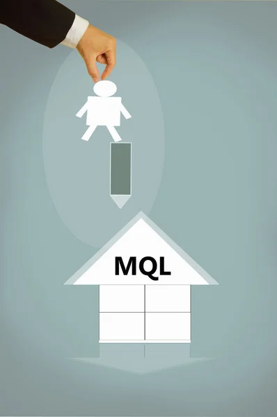 MQL or Marketing Qualified Lead-business concept