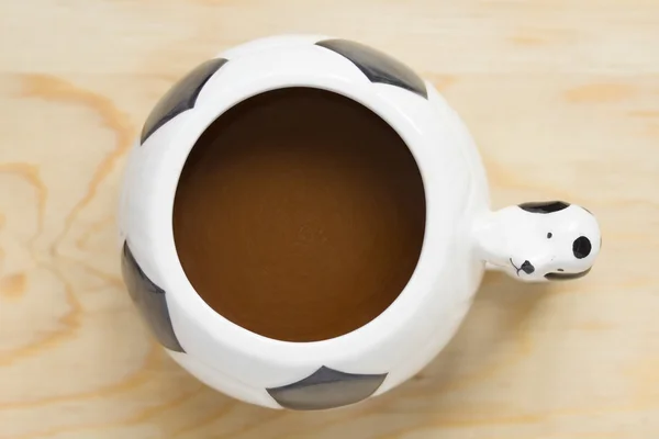 Football Cup with coffee