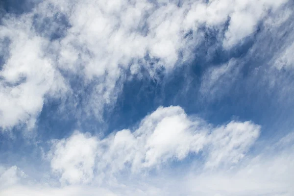 Blue sky and white cloud Stock Image