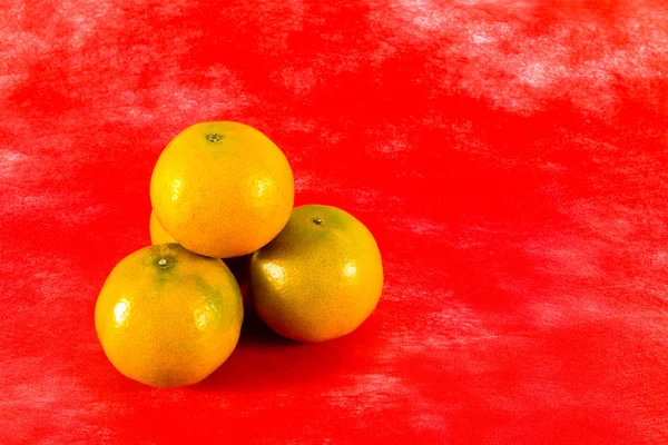 Cuatro naranjas para bendición — Foto de Stock