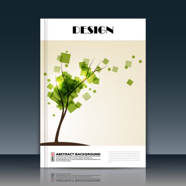 Soyut kompozisyon, a4 broşür başlık sayfası, sonbahar yaprakları simge inşaat, eko oyma, botanik yüzey, yaratıcı organik rakam, logo işareti, firma afiş formu, el ilanı moda, Eps10 illüstrasyon