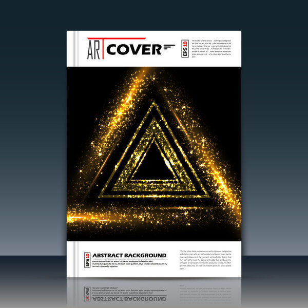 Абстрактная композиция, золотая космическая галактика, луч звезды славы, титульный лист брошюры a4, значок космического неба, поверхность текстовой рамки, творческая фигура, логотип, фирменная форма знамени, мода на листовки, S10
