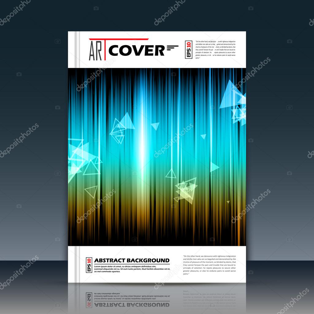 Abstract background for your business notebook, personal diary or official card cover. Graphic pattern made in minimalistic style for corporate production or presentation template. Easy to edit and add text, logo, change any size in vector format.