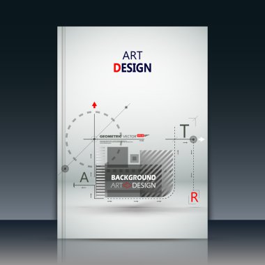 Soyut kompozisyon, siyah kare parça, nokta, çizgi yapımı, metin çerçeve yüzeyi, beyaz a4 broşür başlık sayfası, yaratıcı figür simgesi, logo işareti, firma afiş formu, el ilanı moda, Eps10 illüstrasyon