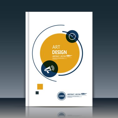 Soyut kompozisyon, metin çerçevesi yüzeyi, beyaz a4 broşür başlık sayfası, yaratıcı rakam, yuvarlak logo işareti inşaat, firma afiş formu, siyah daire simgesi, el ilanı fiber, eğri çizgi, Eps10 illüstrasyon