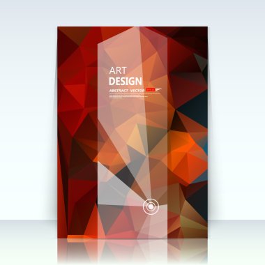 Soyut kompozisyon, yazı tipi dokusu, poligonal üçgen yapı, patchwork şeffaf cam, a4 broşür başlık sayfası, yaratıcı rakam, logo işareti, firma afiş formu, el ilanı fiber, Eps10 illüstrasyon