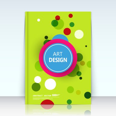 Abstract composition, business card, lnfo text frame surface, geometric shape font texture, white a4 brochure title sheet, creative round figure icon, circle logo sign, flyer fiber, EPS10 banner form