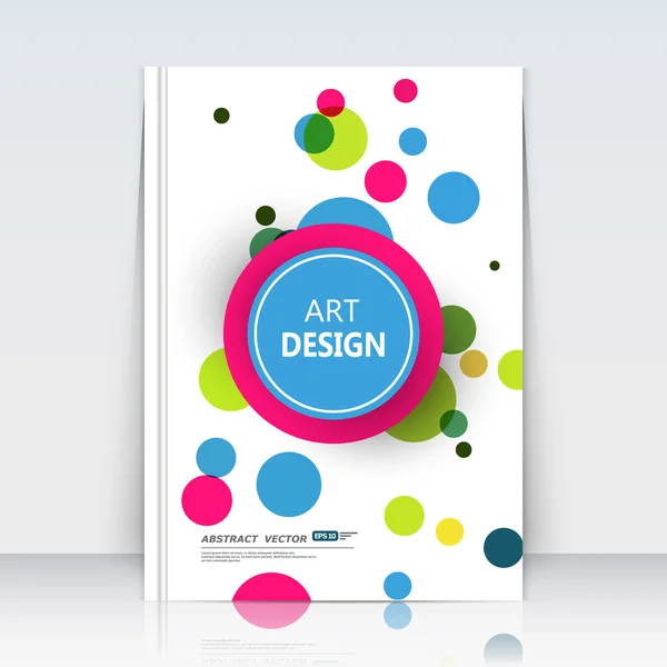 Abstract composition, business card, lnfo text frame surface, geometric shape font texture, white a4 brochure title sheet, creative round figure icon, circle logo sign, flyer fiber, EPS10 banner form Royalty Free Stock Vectors