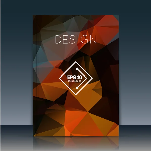 Abstract brochure, Annual report brochure. Brochure vector. Brochure design. Brochure cover. Diary brochure. A4 brochure. Notice book brochure. Journal cover. Notebook. Brochure surface. Planner form — Διανυσματικό Αρχείο