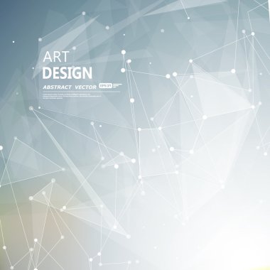 Soyut kompozisyon, metin çerçevesi yüzeyi, gri a4 broşür başlık sayfası, beyaz sibernetik noktalar, yaratıcı figür, logo işareti simgesi, moleküler afiş formu, atomik kimyasal el ilanı moda, Eps10 vektör görüntü