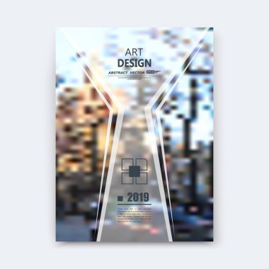 Abstract composition, urban city polygonal font texture, figure part construction, white a4 brochure title sheet, creative megapolis icon, commercial logo surface, firm banner form, EPS 10 flier fiber
