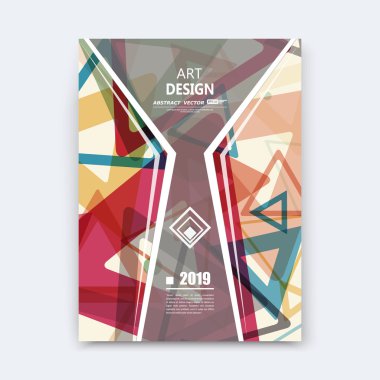 Soyut kompozisyon, not defteri kapağı, bağlayıcı yazı tipi dokusu, yeşil, kırmızı üçgen parça yapımı, a4 broşür başlık sayfası, yaratıcı figür simgesi, ticari logo yüzeyi, afiş formu, Eps10 el ilanı fiber