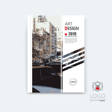 Soyut kompozisyon. Broşür başlık sayfası. Yaratıcı şekil logo simge. Ticari teklif afiş formu. El ilanı lif. Başlık