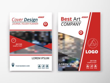 Abstract composition. Colored editable cover image texture. Flier set construction. Urban city view banner form. White a4 brochure title sheet. Creative figure icon. Firm name logo surface. Flyer font