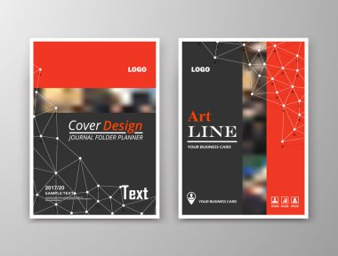 Abstract composition. Colored editable cover image texture. Flier set construction. Urban city view banner form. Red a4 brochure title sheet. Creative figure icon. Firm name logo surface. Flyer font.