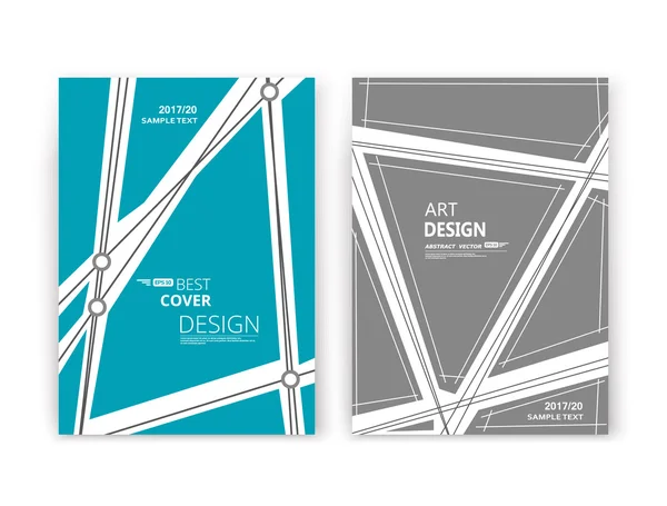 Abstract composition. Azure, grey font texture. Lint section set. White lines construction. A4 brochure title sheet collection. Creative figure logo icon. Commercial offer. Banner form. Flyer fiber