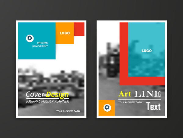 Abstract composition. Monochrome editable cover image texture. Flier set construction. Urban city view banner form. A4 brochure title sheet. Creative figure icon. Firm name logo surface. Flyer font.