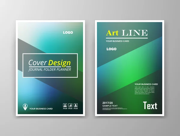 Abstract composition. green gradient construction font texture. square block section surface. Blue brochure title sheet set. Creative figure vector art. Commercial offer. Banner form. Flyer fiber. — 图库矢量图片