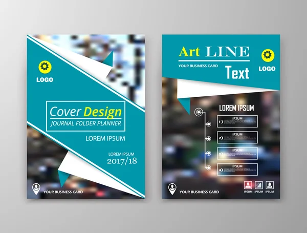 Abstract composition. Colored editable cover image texture. Flier set construction. Urban city view banner form. White a4 brochure title sheet. Creative figure icon. Firm name logo surface. Flyer font — 스톡 벡터