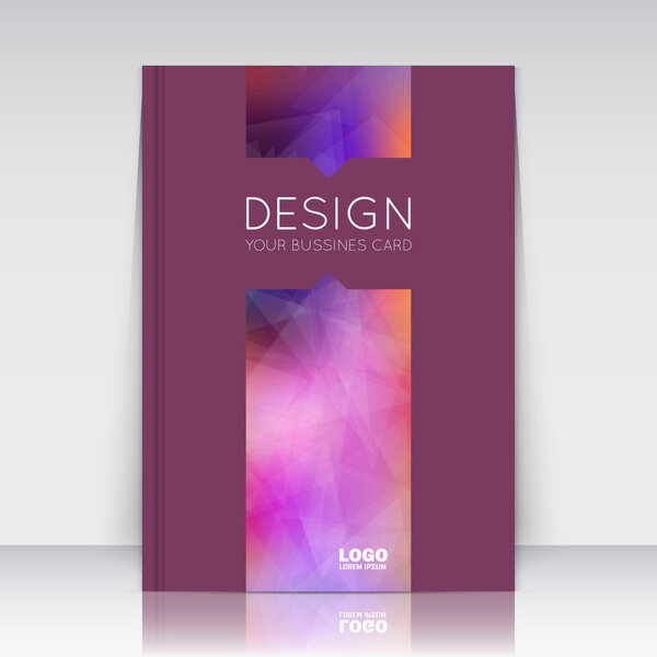 Abstract composition. Pink, rosy polygonal triangle construction texture. Line plexus section. Light ray. Burgundy brochure title sheet. Creative figure logo icon surface. Banner form. Flyer font.