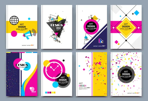 Abstracte samenstelling. Lettertype texture. Een wit visitekaartje. Infografische elementenverzameling. A4 brochure titelblad. Patch onderdeel constructie. Creatief tekstframe oppervlak. Figuur logo pictogram. EPS10-beeld — Stockvector