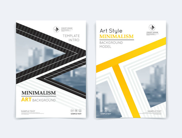 Abstract composition. Colored editable ad image texture. Cover set construction. Urban city view banner form. White a4 brochure title sheet. Creative figure icon. Name logo surface. Flyer text font.