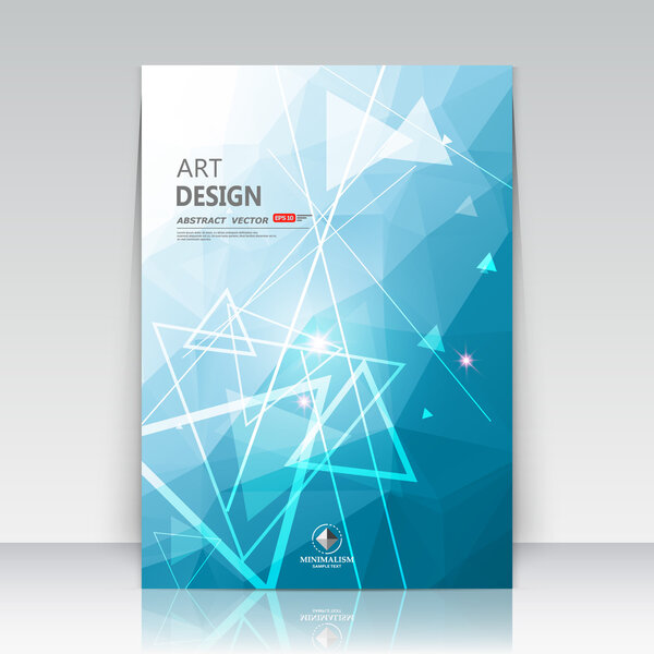 Абстрактный состав. Синяя многоугольная текстура. Треугольная часть конструкции. Заголовок брошюры. Икона творческой фигуры. Сапфировый алмазный аспект. Хрустальная поверхность. Прозрачная форма баннера. Шрифт Флайера
