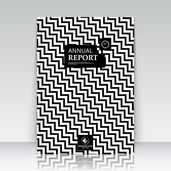 Abstract composition. Oblique zig-zag line section logo figure. Black and white ad surface icon. A4 brochure title sheet. Creative text frame construction. Firm banner form image. Slanting flier panel