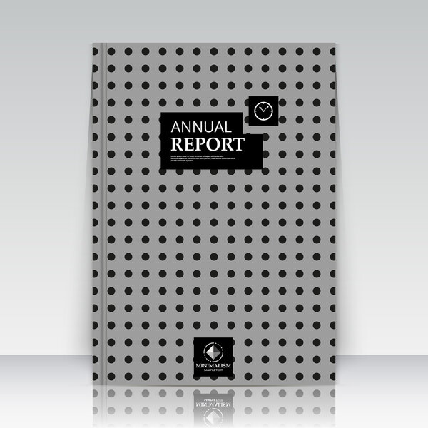Abstract composition. Perforated dots section. Black and grey ad surface icon. Logo figure. A4 brochure title sheet. Creative mesh text frame construction. Firm banner form image. EPS10 flyer panel