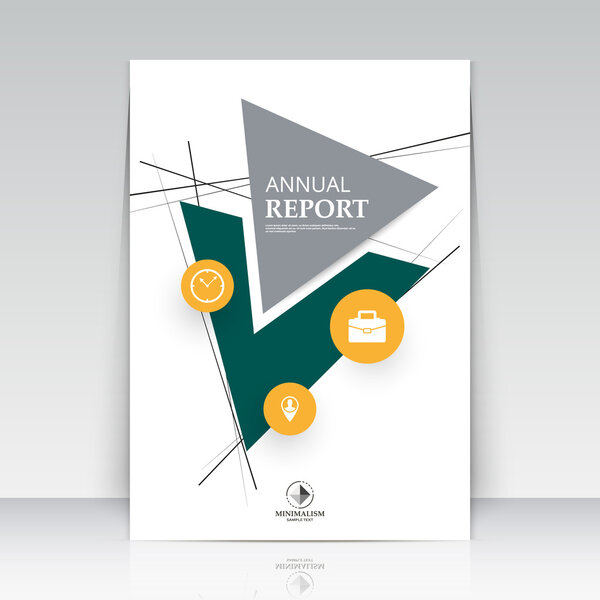 Абстрактный состав. Текстовая поверхность рамки. Обложка брошюры. Белый заголовок. Творческий логотип. Рекламный баннер формирует текстуру. Черный, серый треугольник. Флайерное волокно. Желтая круглая наклейка. Вектор
