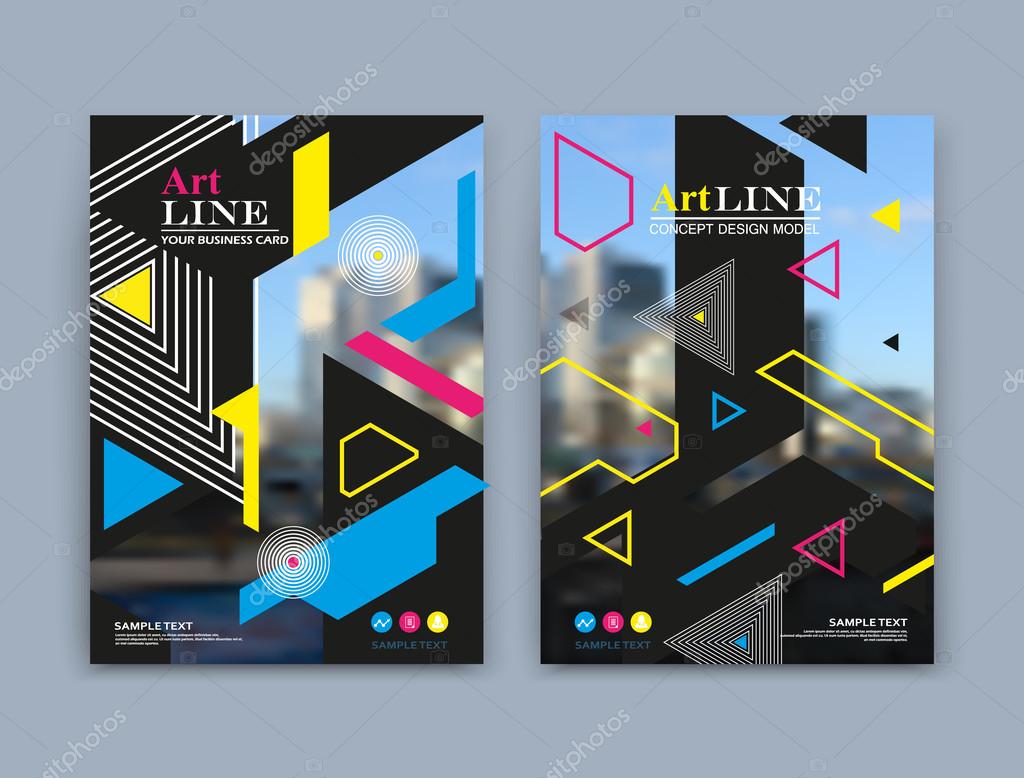 Abstract background for your business notebook, personal diary or official card cover. Graphic pattern made in minimalistic style for corporate production or presentation template. Easy to edit and add text, logo, change any size in vector format.