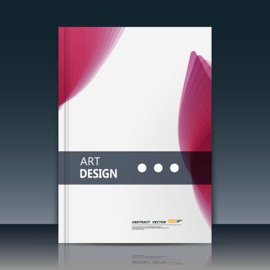 Soyut blurb teması. Metin çerçevesi yüzeyi. Beyaz a4 broşür kapağı tasarımı. Başlık sayfası modeli. Yaratıcı ön sayfa sanatı. Reklam afişi doku. Basit vektör kırmızı oval parçalar şekil simgesi. El ilanı fiber yazı tipi