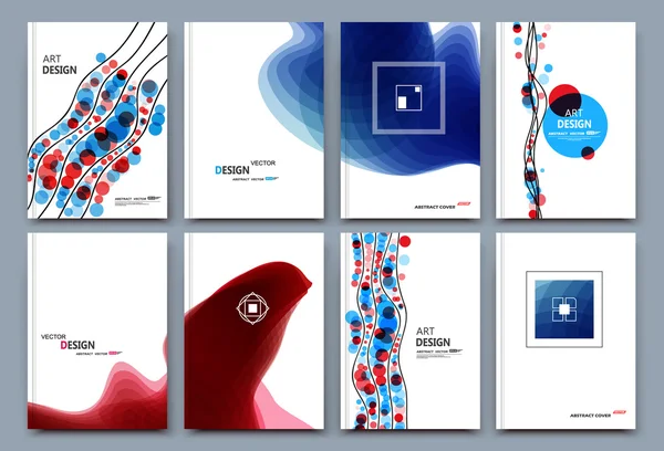 Abstract composition. Grunge art text frame surface. Patch a4 brochure cover design. Title sheet model set. Logo figure icon. Brand vector front page. Ad banner form texture. Blotch flyer fiber font Stock Vector