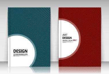 Abstract composition, business card set, correspondence collection, a4 brochure title sheet, book, diary, planner, calendar, cover, turquoise, red flier surface, creative text frame, figure logo icon, lines plexus backdrop, binder presentation, EPS10
