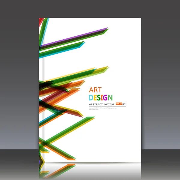 Abstract composition, line interlacement, rainbow color rays cross, multicolor plexus, weave, motley yarn, filament lint surface, web fiber texture, white business card backdrop, stripe bands, fancy flier fashion, daily periodical issue, EPS10 — 图库矢量图片