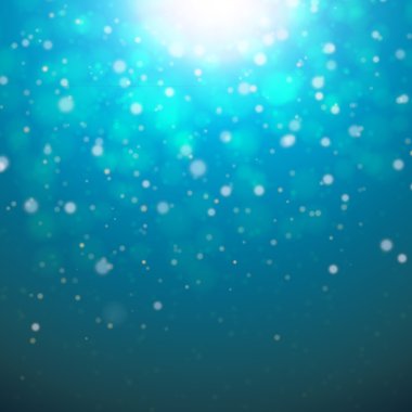 Abstract composition, dotted geometric shapes, light ice intro, shiny beads construction, Christmas decoration icon, new year greeting card, snowfall backdrop, snow flake wallpaper, weather broadcast, daily periodical issue fancy EPS10 illustration