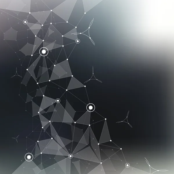 Abstract composition, elegant text frame surface, molecular atomic technology, startup screen saver, scientific chemistry icon, business card font, monochrome dna texture, gene formula, black, white sequence, display, web site arrangement form, EPS10