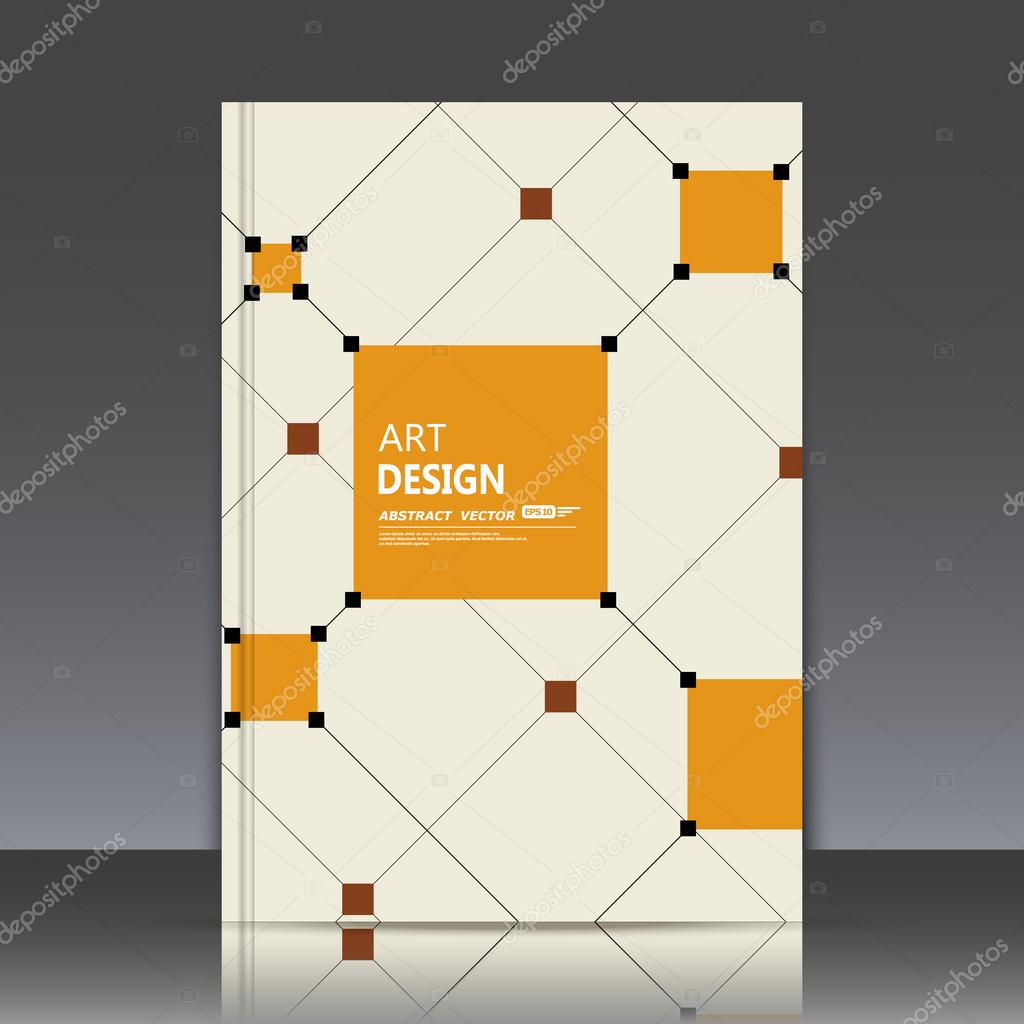 Abstract composition, light elegant surface, classic square text frame, white a4 brochure title sheet, creative figure, logo sign construction, firm banner form, retro quadrate icon, fancy flier fashion, daily periodical issue, EPS10 illustration